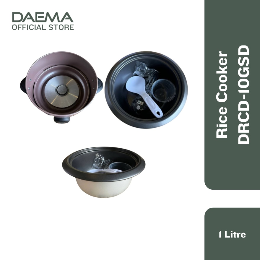 DAEMA ELECTRIC RICE COOKER 1.0L DRCD-10GSD