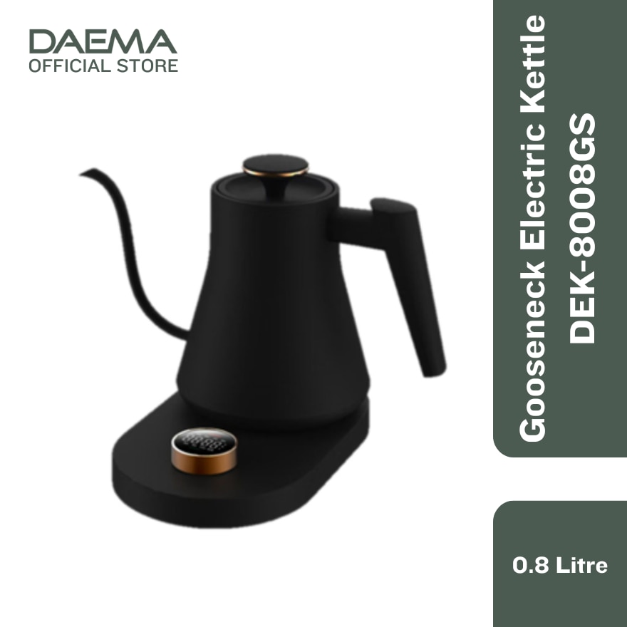 DAEMA 0.8L SMART GOOSENECK ELECTRIC KETTLE DEK-08YGS