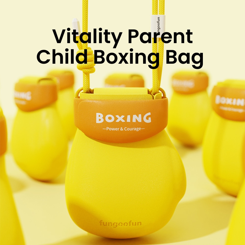 FUNGOOFUN Boxing Bag (Big) - Yellow