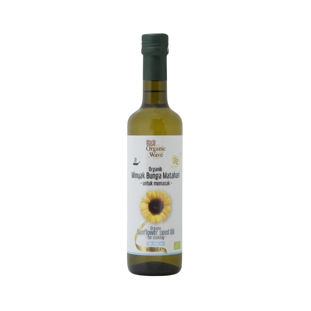 Mamami Organic Wave Organic Sunflower Seed Oil (Cold Pressed) 500ml