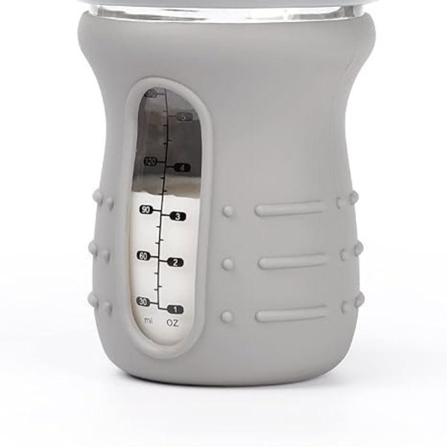 Haakaa Silicone Glass Baby Bottle Cover - 160ML
