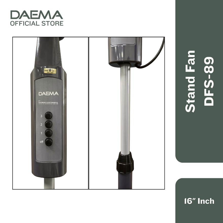 DAEMA 16 Inch Stand Fan DFS-89