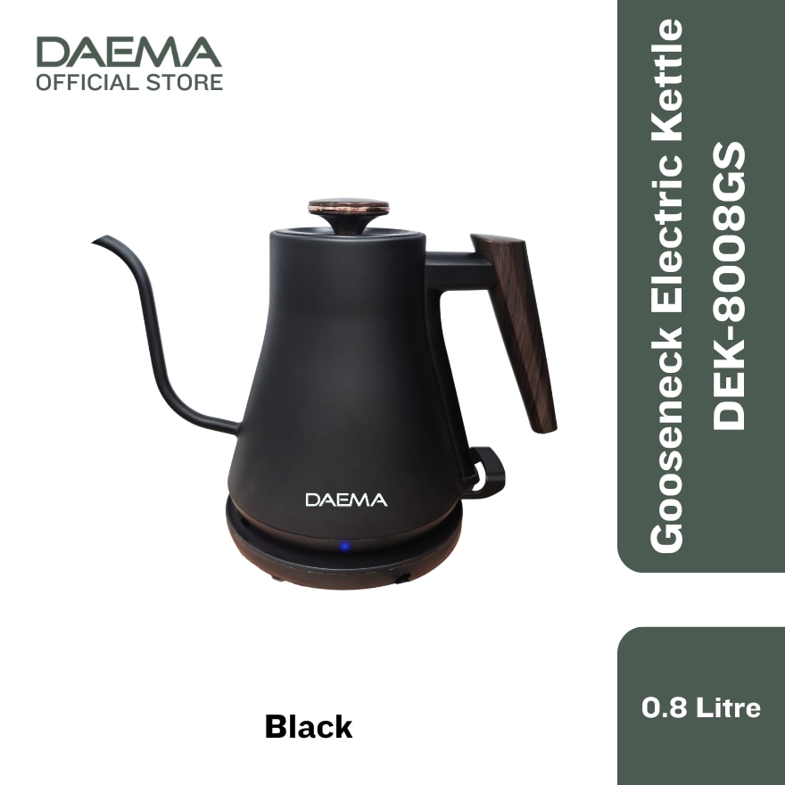 DAEMA 0.8L GOOSENECK ELECTRIC KETTLE DEK-8008GS