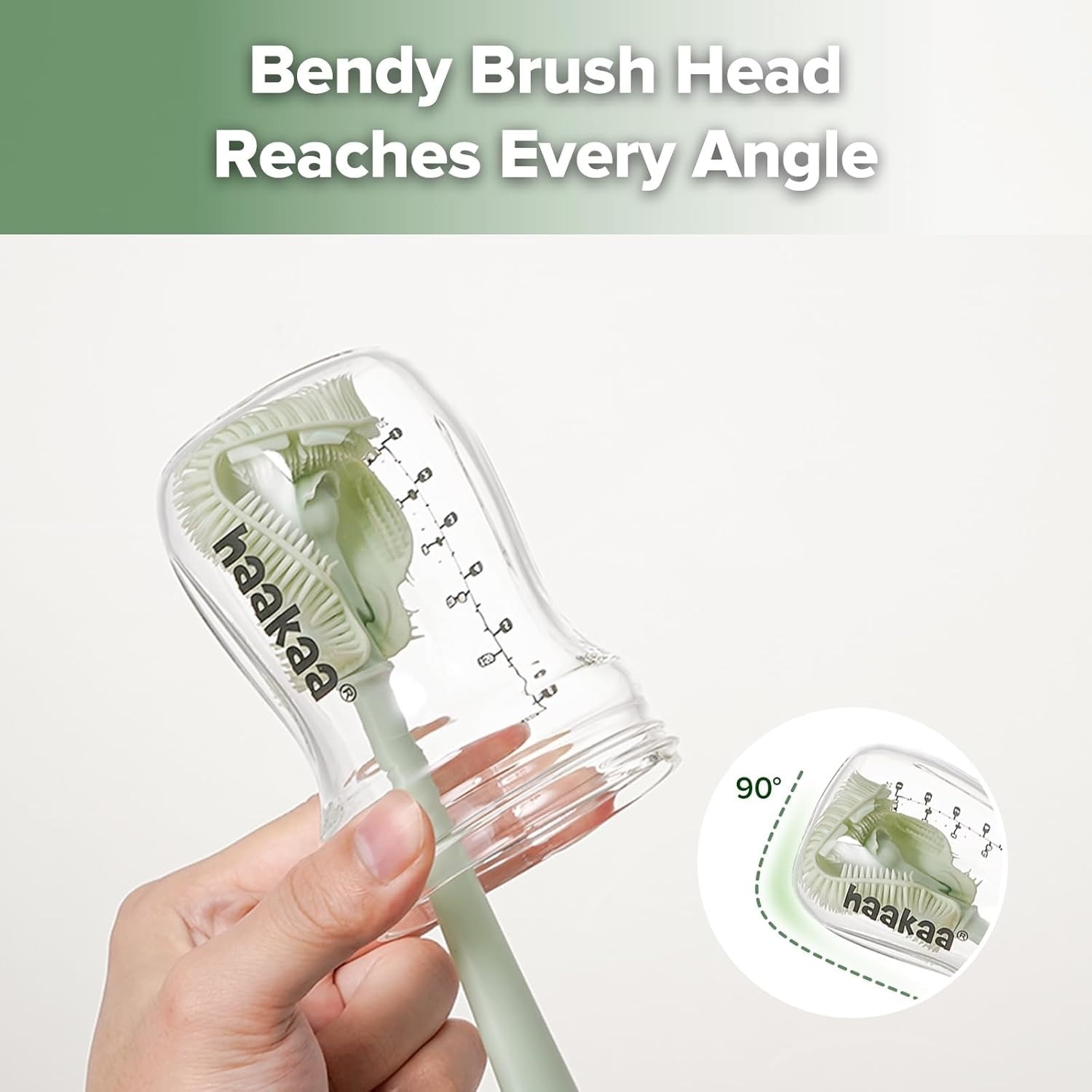 Haakaa 5-in-1 Cleaning Brush Set