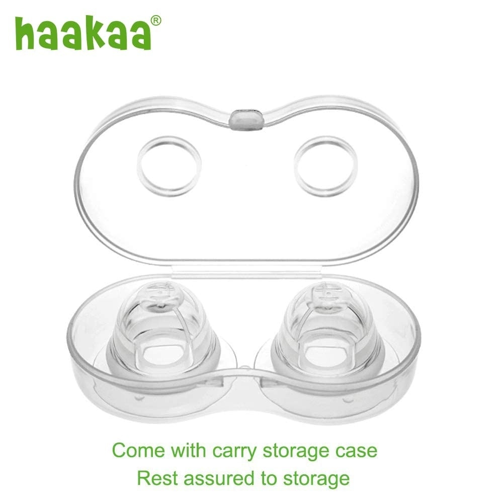 HaaKaa Silicone Inverted Nipple Aspirators (2pcs)