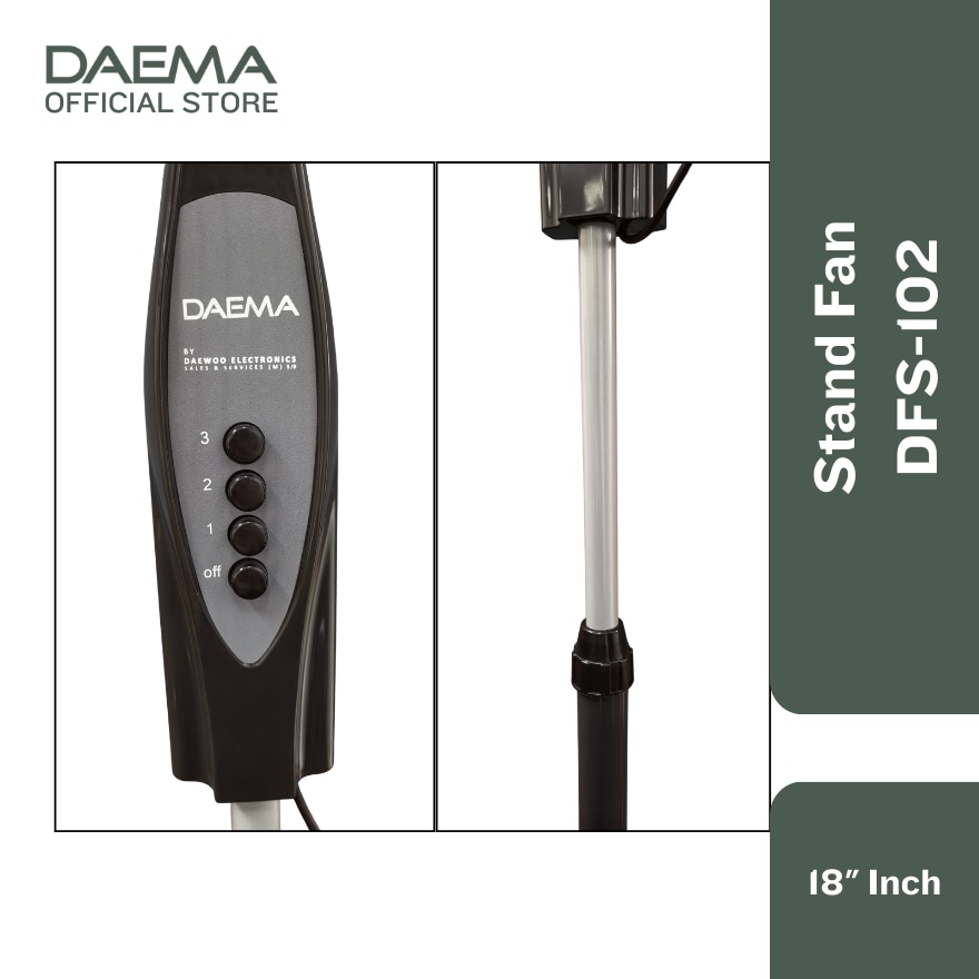 DAEMA 18 Inch Stand Fan DFS-102