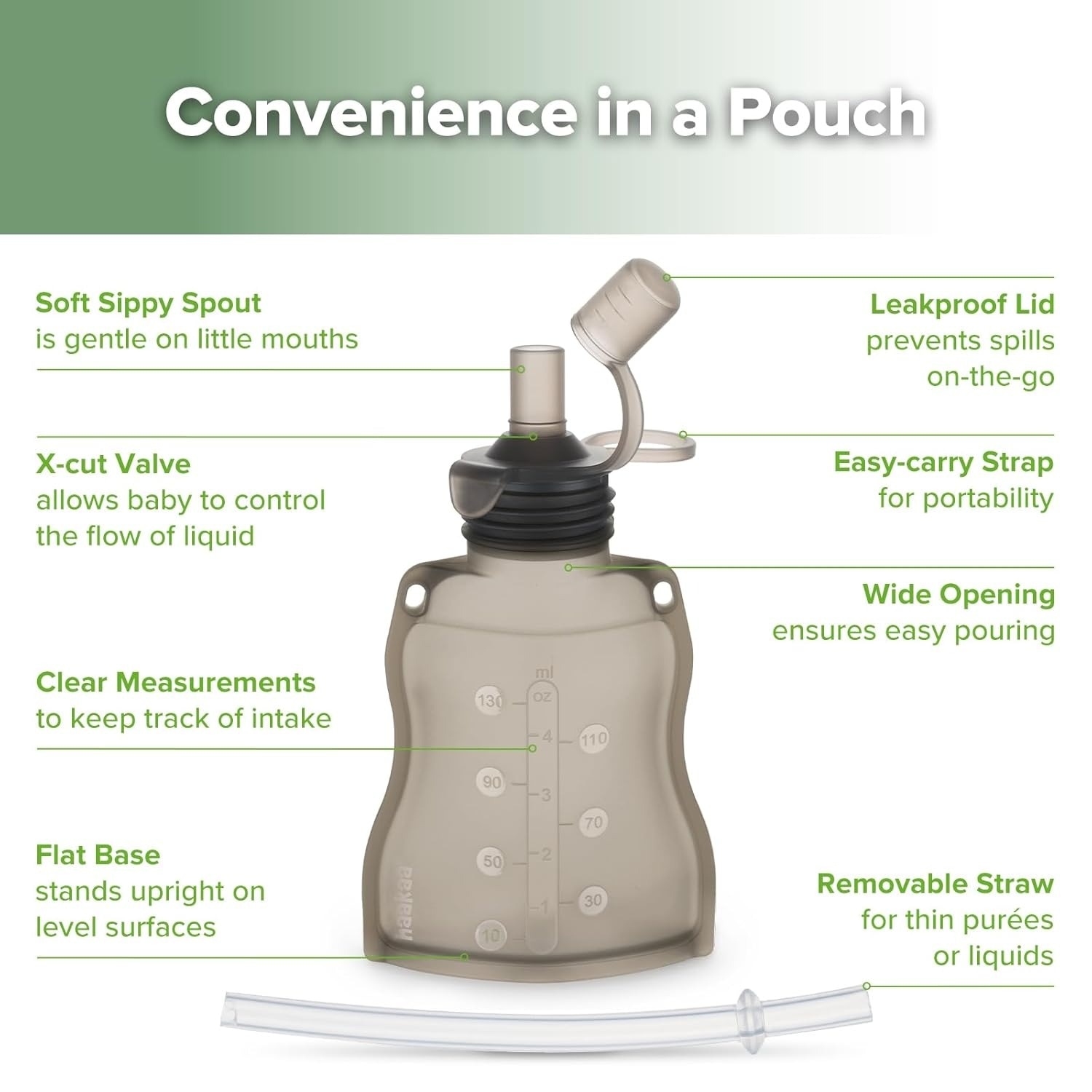 Haakaa Silicone Yummy Pouch - 130ml