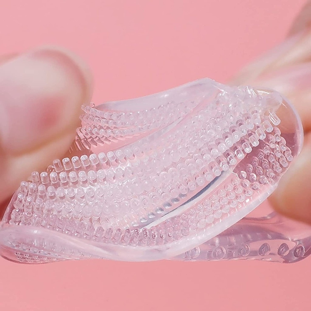 Haakaa Contoured Silicone Toothbrush (3M+)