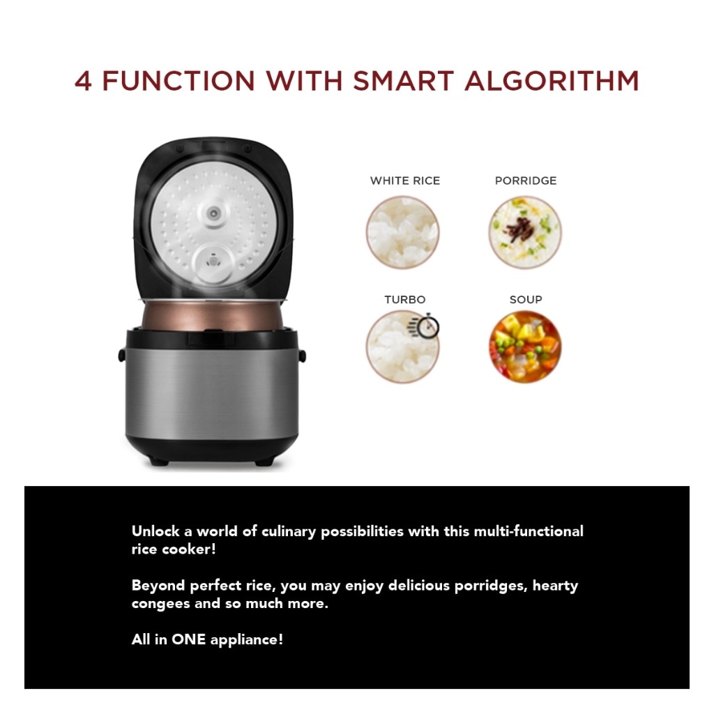 CUCKOO 4-Function Multi-Cooker (10 Cups/1.8L)-CR-1050F