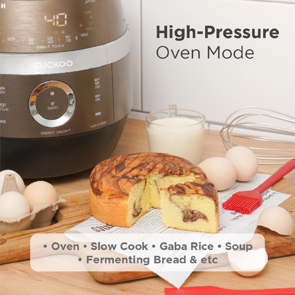 CUCKOO Twin Pressure Multi-Cooker (1.8L)-CRP-JHT10