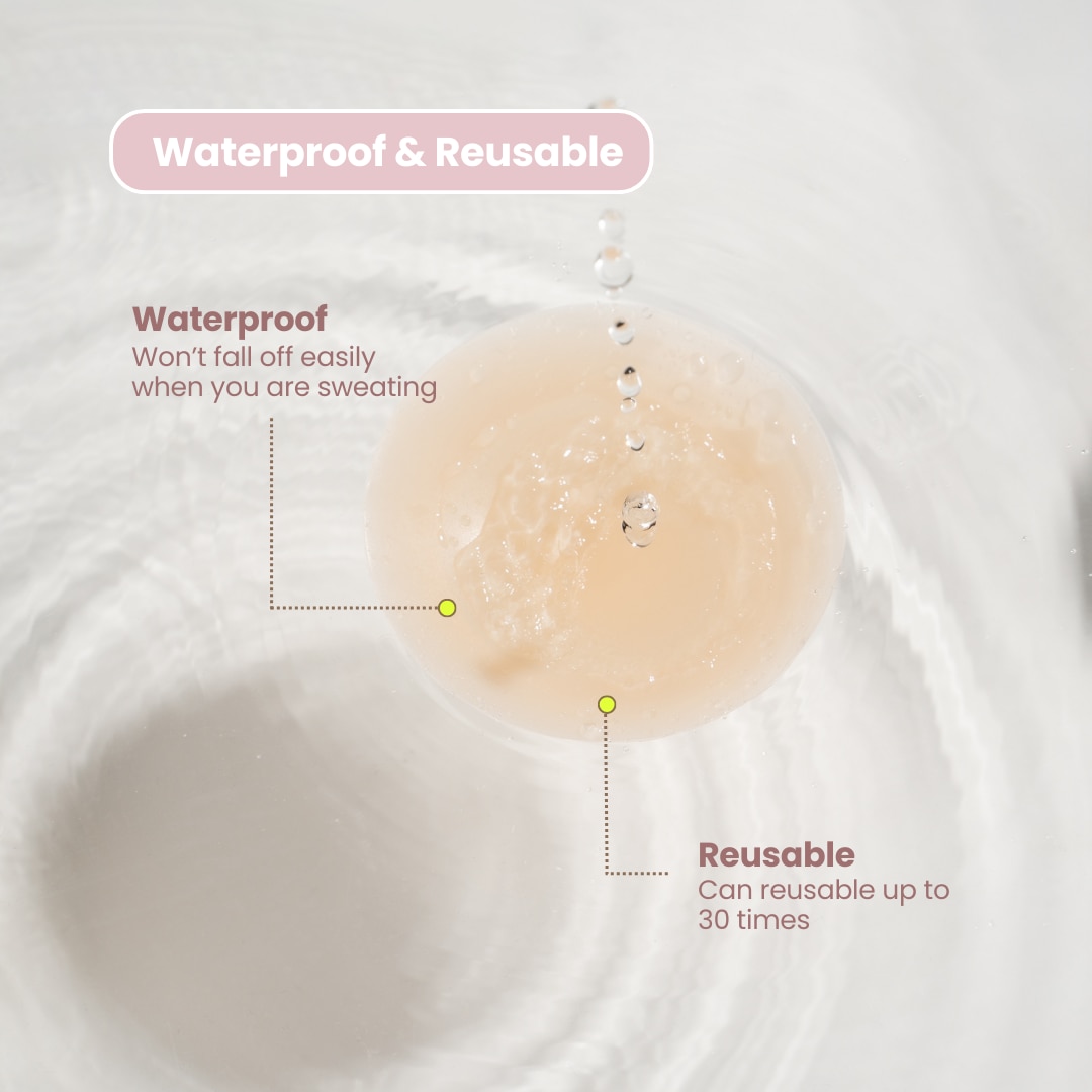 Nipple Cover 1.0 (With Glue) (A-E Cup)