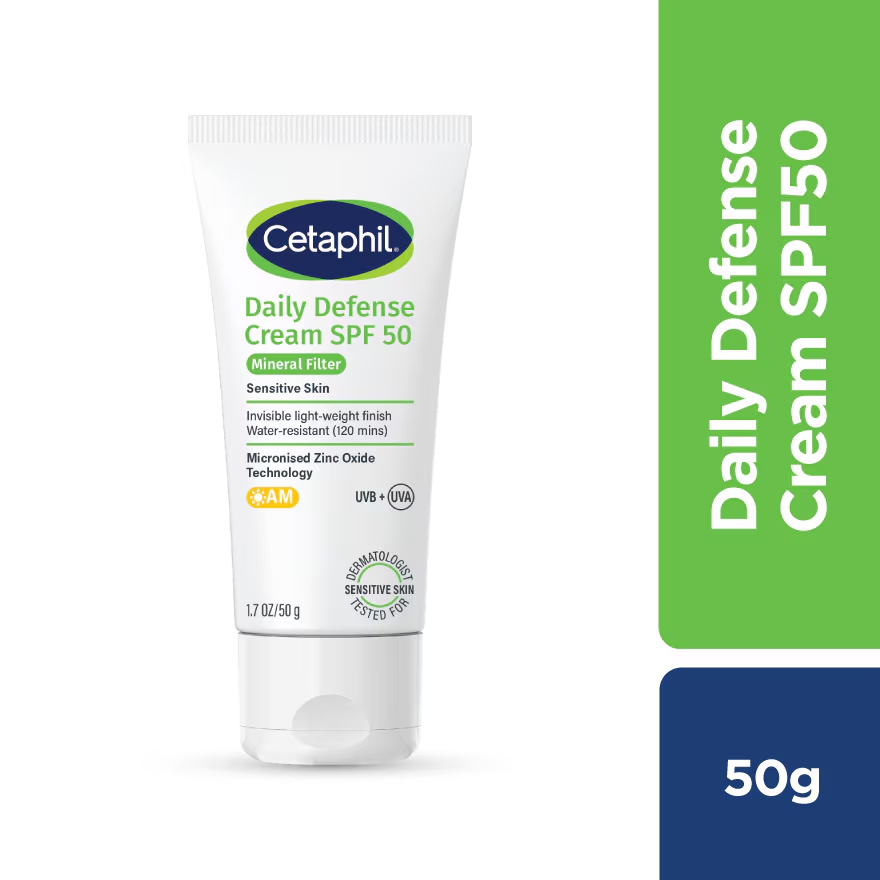 Daily Defense Cream SPF 50 For Face & Body 50ml