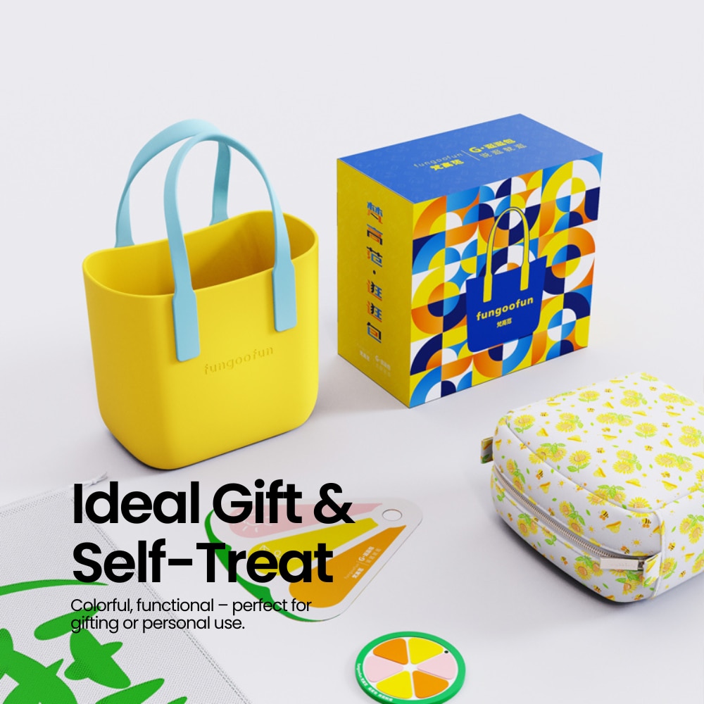 FUNGOOFUN Strolling Bag - Pink + Inner Pouch