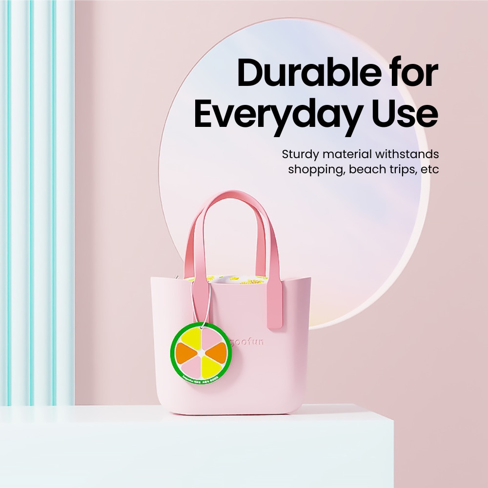 FUNGOOFUN Strolling Bag - Pink + Inner Pouch