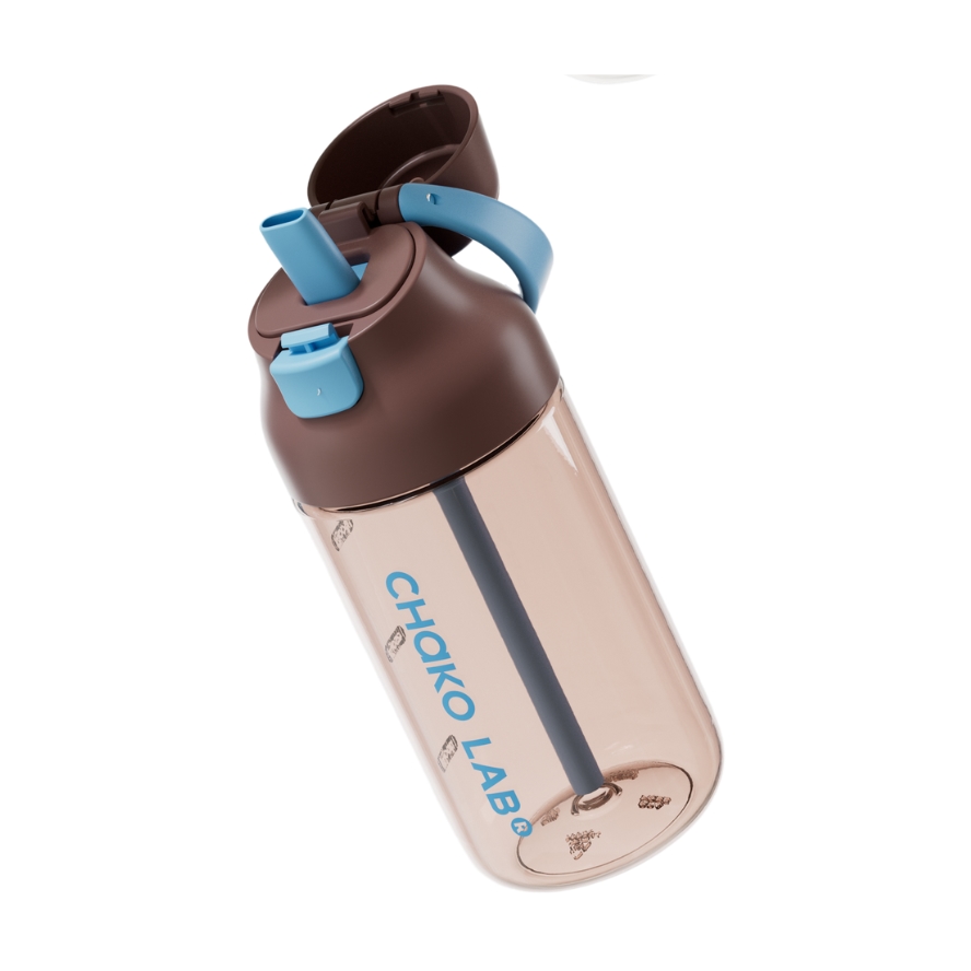 Chako Lab Kada Cup 550ml (PPSU) - Brown Blue