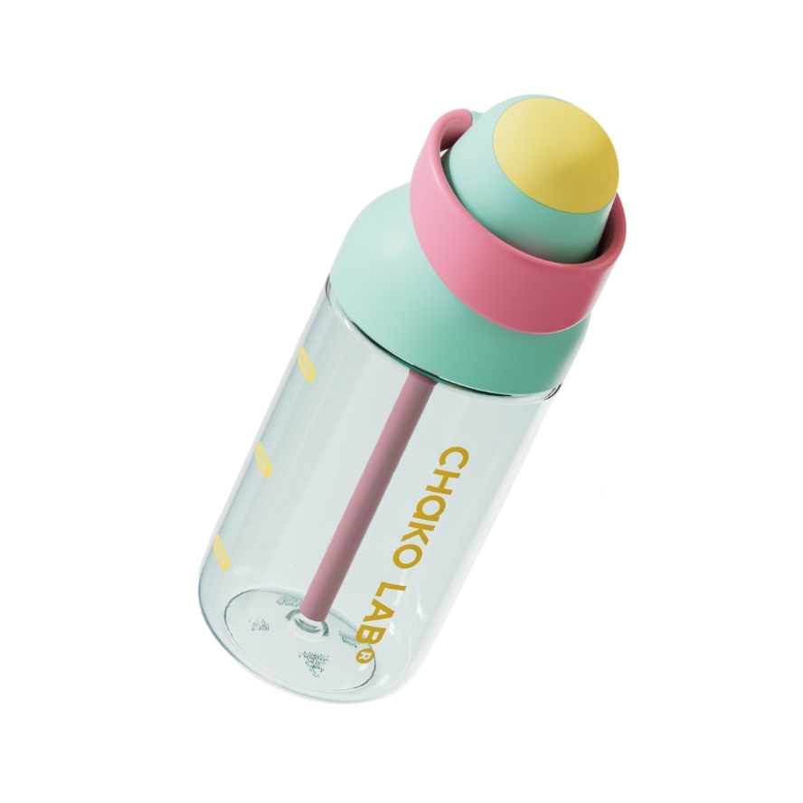 Chako Lab Kada Cup (PPSU) 550ml - Green Pink