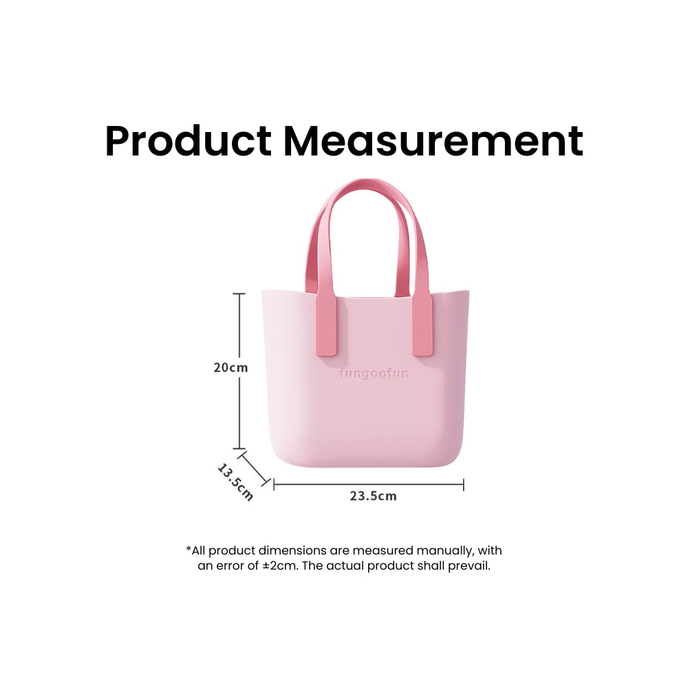 FUNGOOFUN Strolling Bag - Pink + Inner Pouch