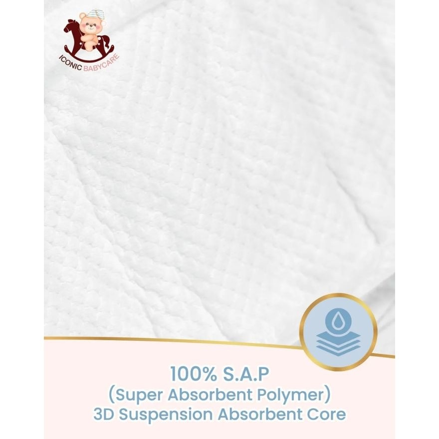 Ultrasoft Day & Night Baby Diapers - Tape NB 120pcs