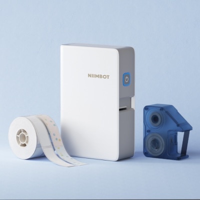 NIIMBOT - NIIMBOT N1/B18 Ribbon Name Printer Suitable for Flowers/ Gift Box Packaging Silk Ribbon Printer