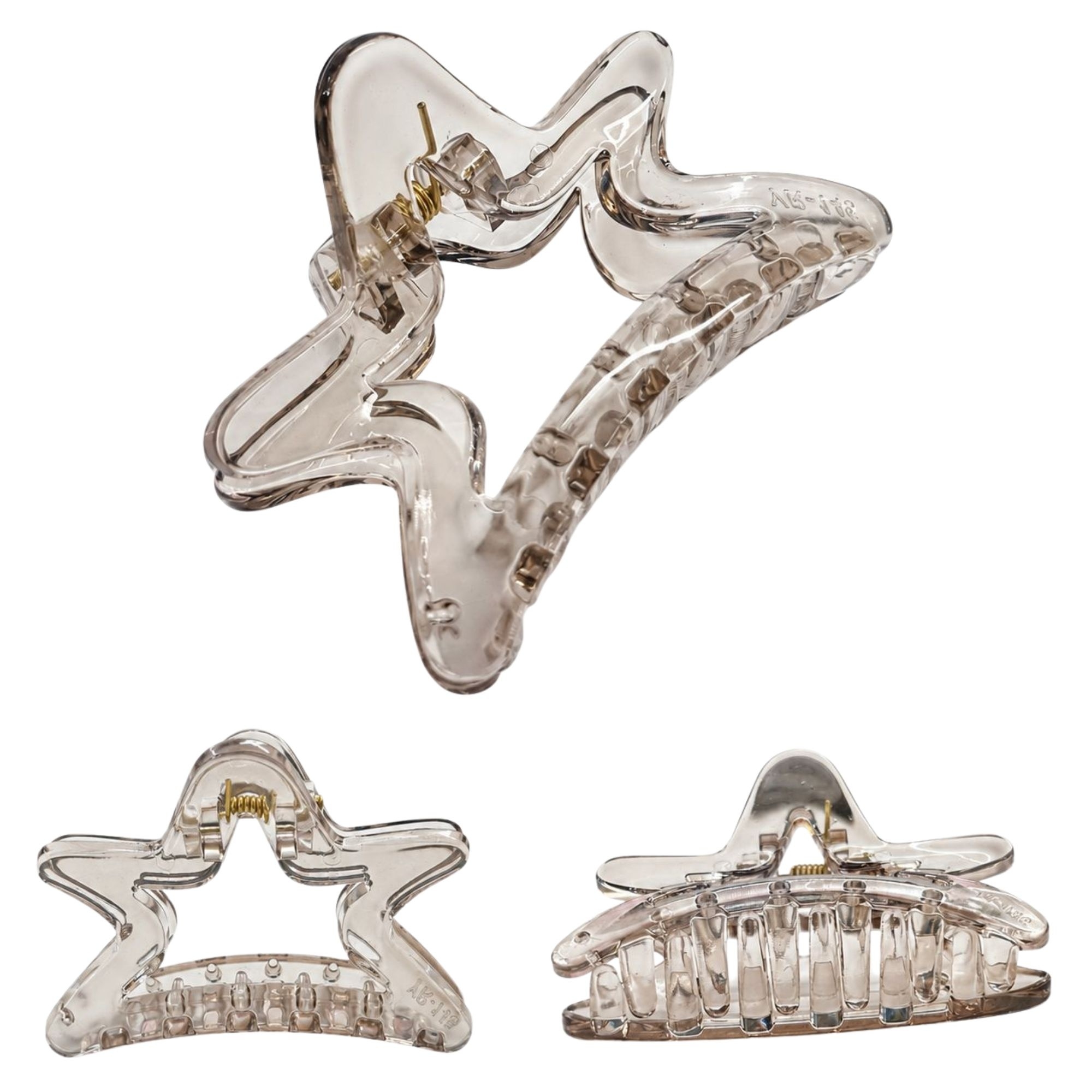 AJC-0434 HAIR CLAW STAR 6CM