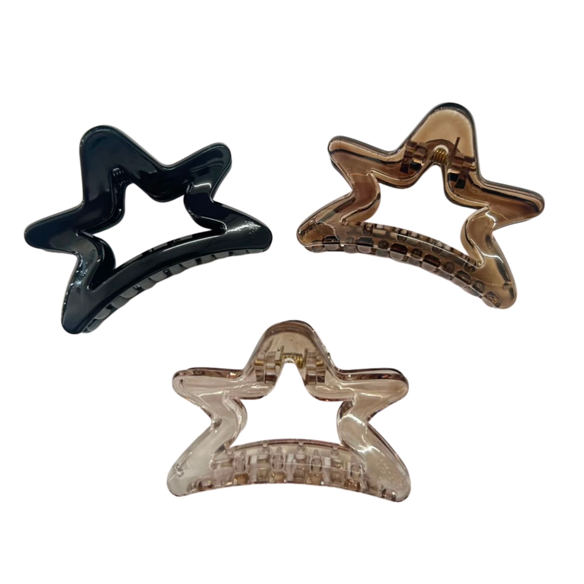 AJC-0434 HAIR CLAW STAR 6CM