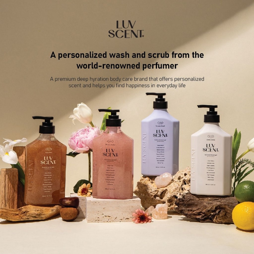 Kerasys Luv Scent Body Wash - Flower Market (500ml)