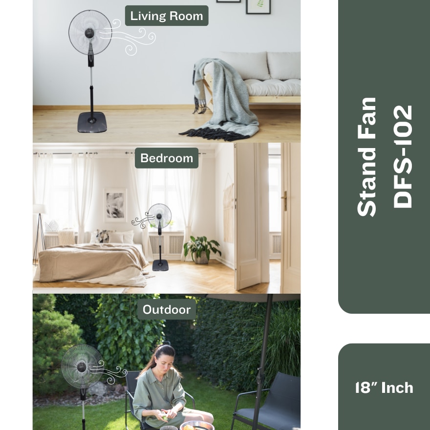 DAEMA 18 Inch Stand Fan DFS-102