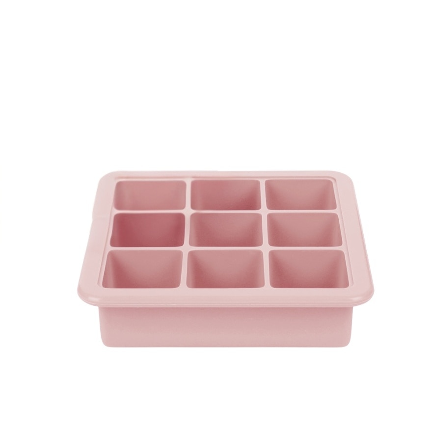 Haakaa Baby Food And Breast Milk Freezer Tray - 9 compartments Blush