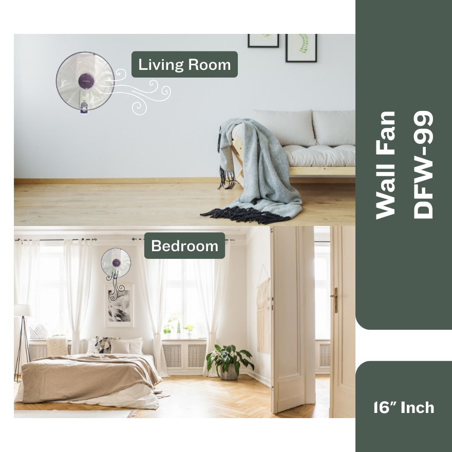 DAEMA 16 Inch Wall Fan DFW-99