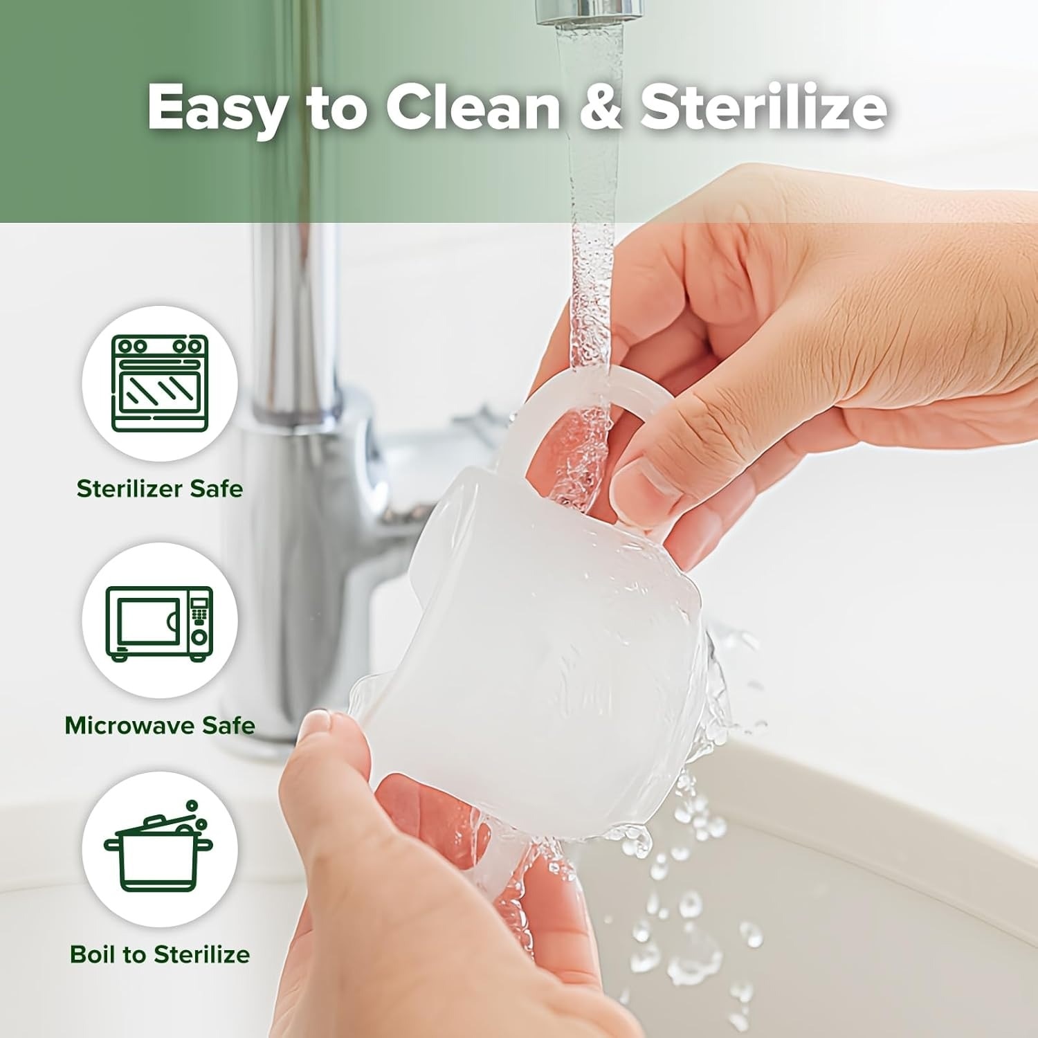 Haakaa Silicone Baby Drinking Cup