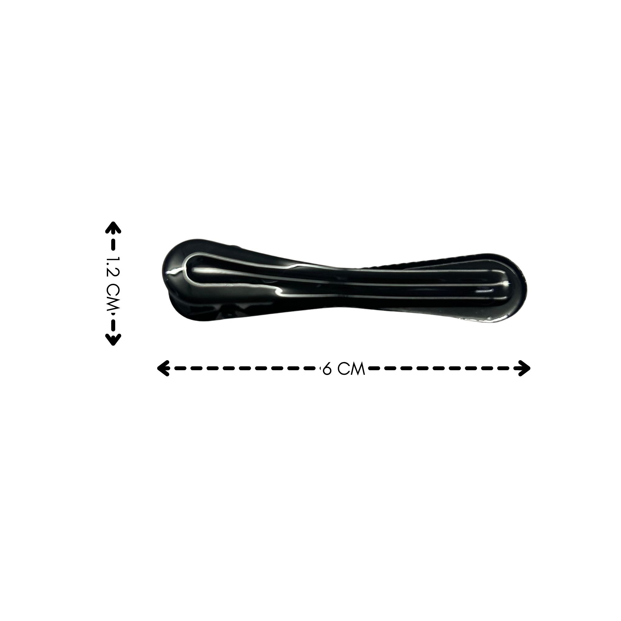#0327 BLACK SECTIONING HAIR CLIP 2'S image
