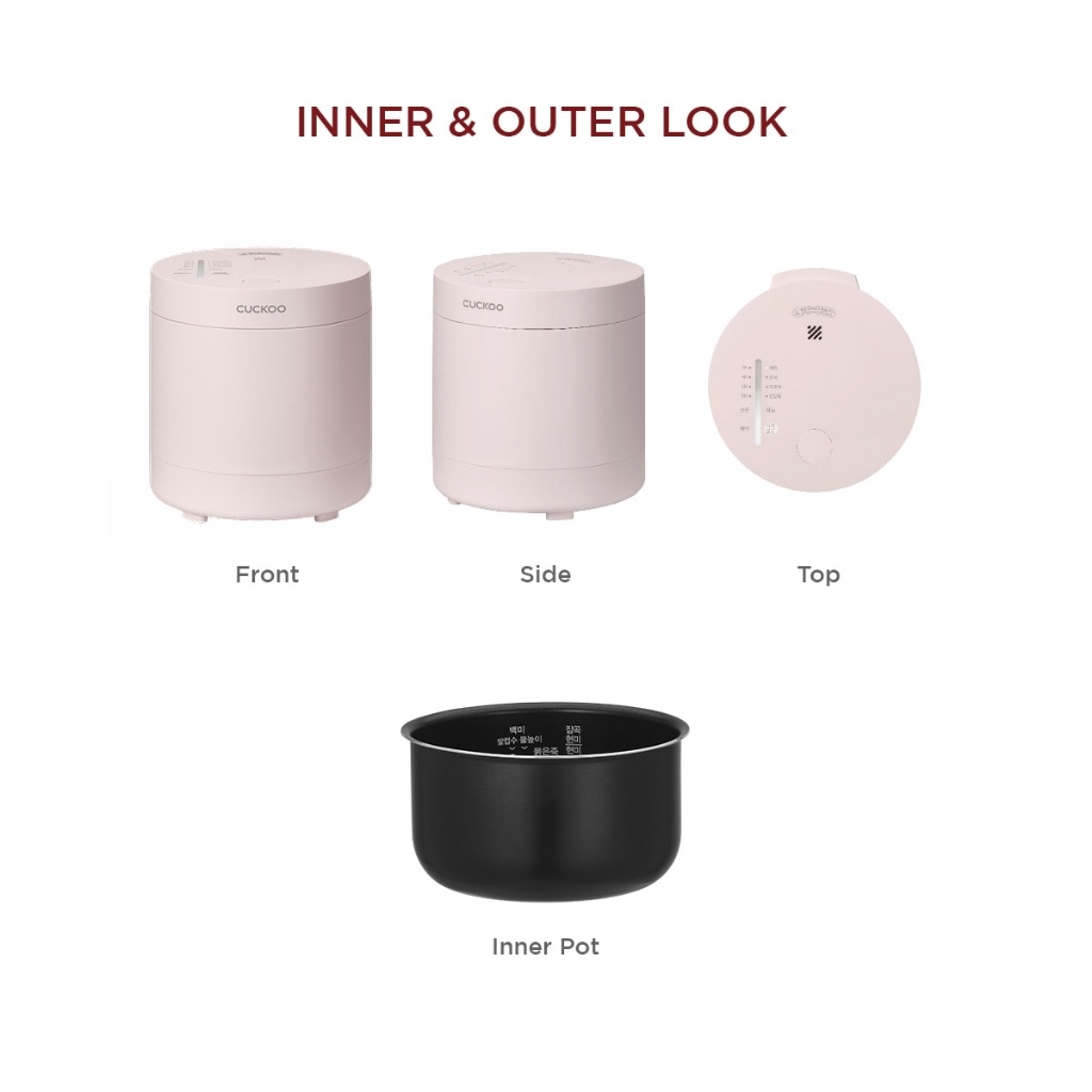 CUCKOO 4-Function Multi-Cooker (2 Cups/0.36L)-CR-0215M