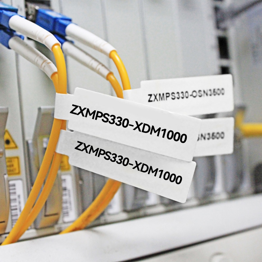 NIIMBOT WHITE CABLE LABEL STICKER T12.5*74+35-60