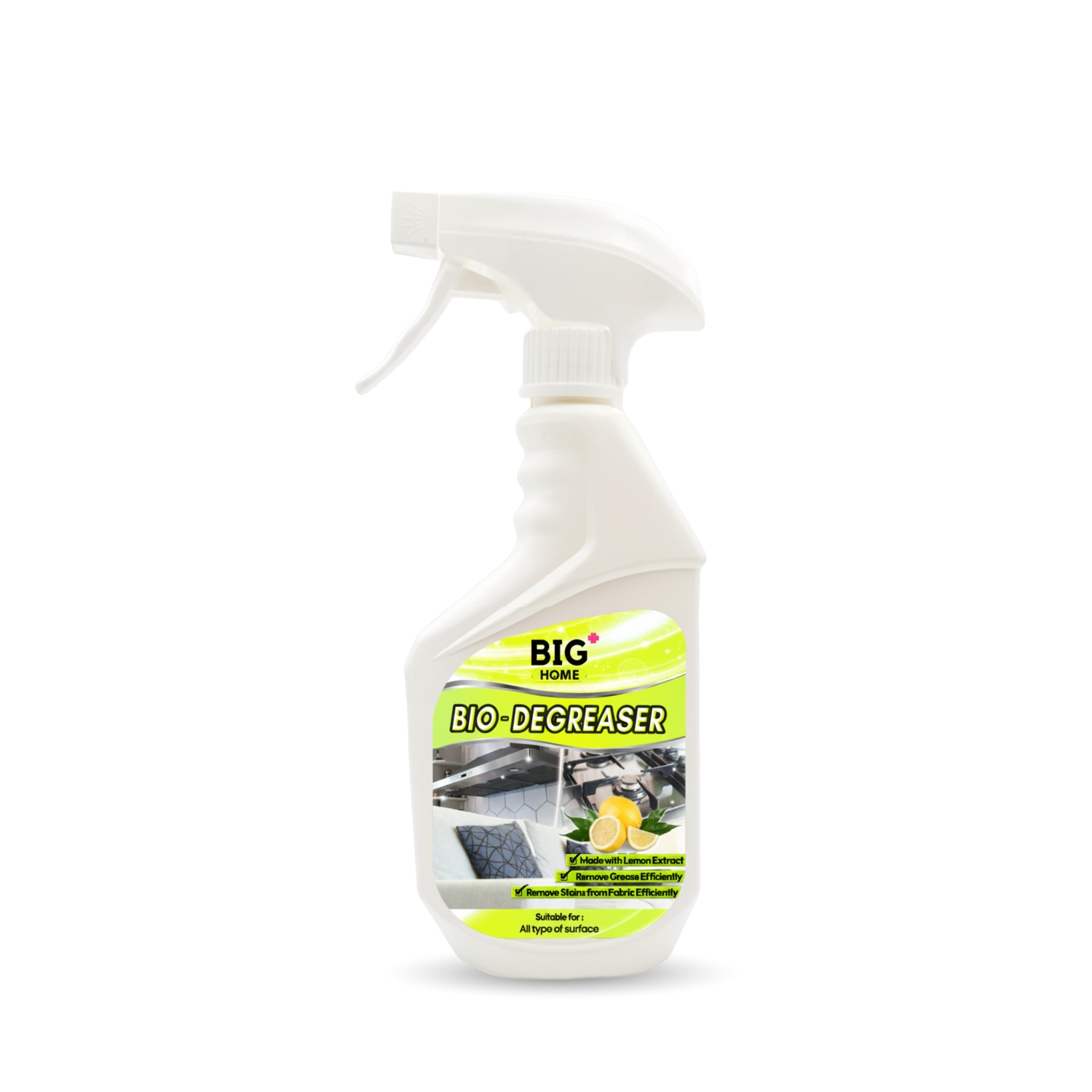 Bio-Degreaser Kitchen Cleaner (500ml) Oil & Grease Removal Spray image