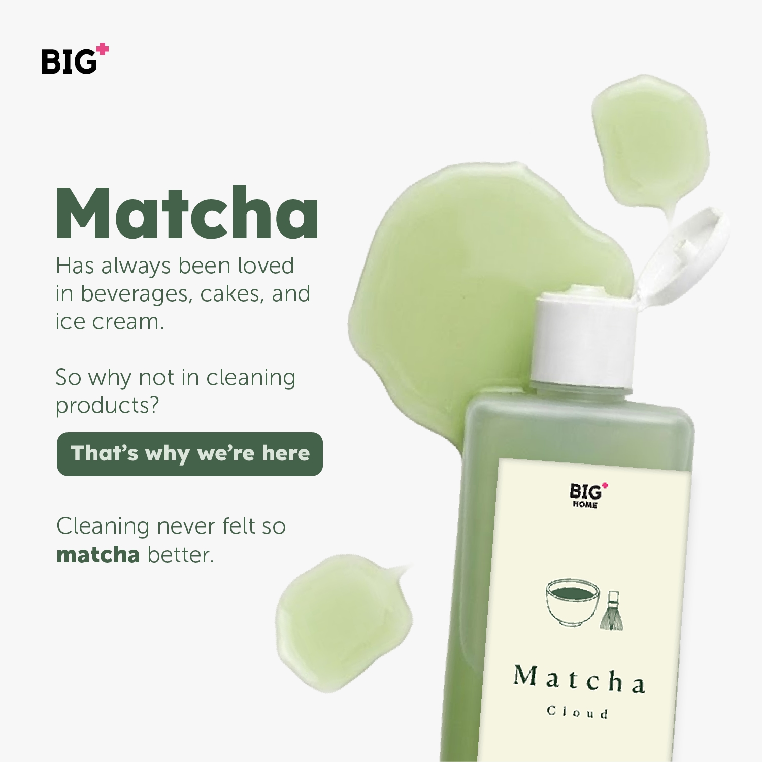 FreshJoy Matcha Multi Purpose Cleaning Gel (530g) Matcha Morning image