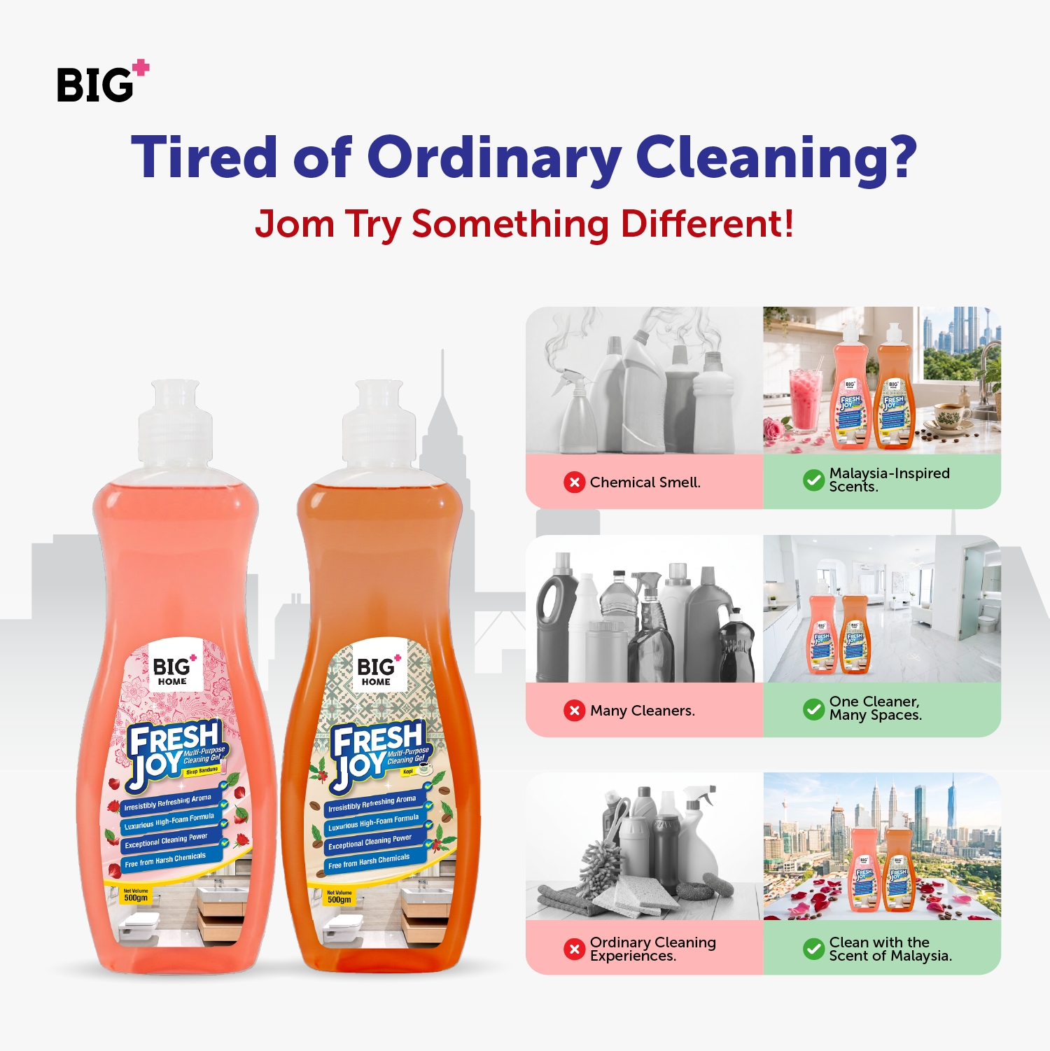 FreshJoy Rasa Malaysia Multi-Purpose Cleaning Gel - Collection image