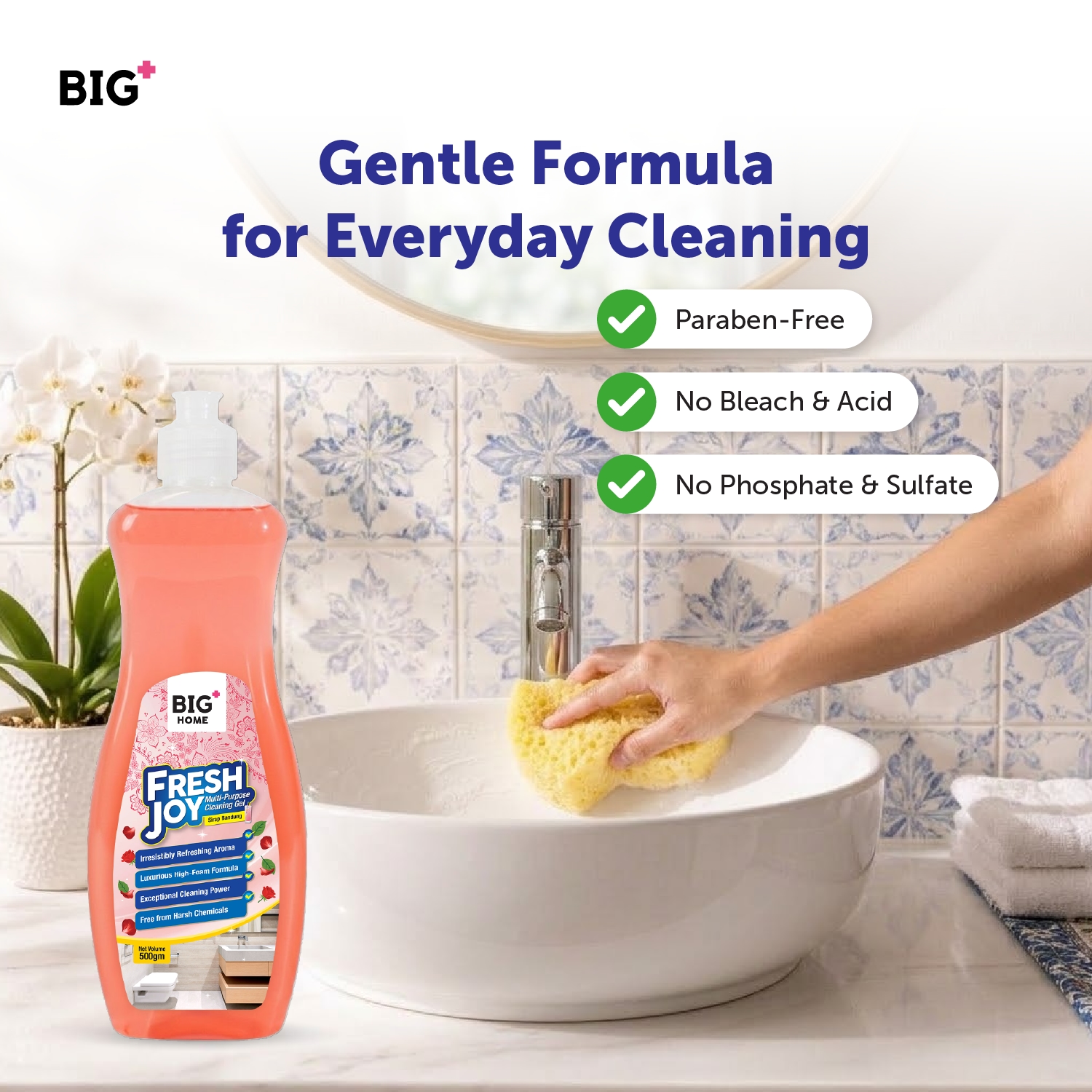 FreshJoy Rasa Malaysia Multi-Purpose Cleaning Gel - Sirap Bandung image