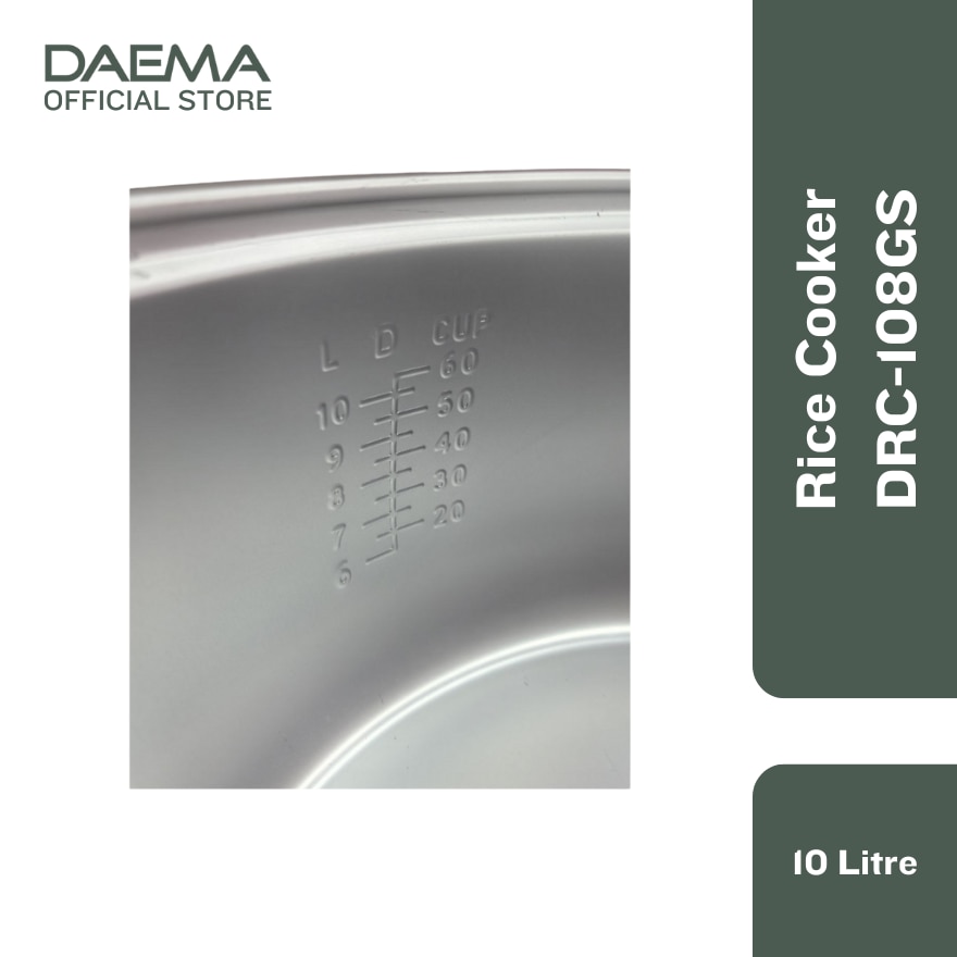 DAEMA ELECTRIC RICE COOKER 10L DRC-108GS