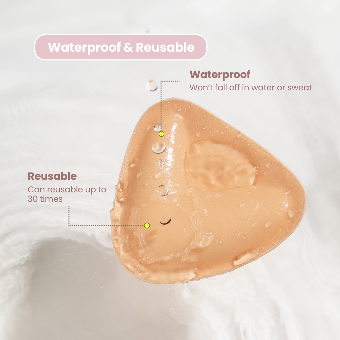 Double-Sided Adhesive Nude Bra Size B