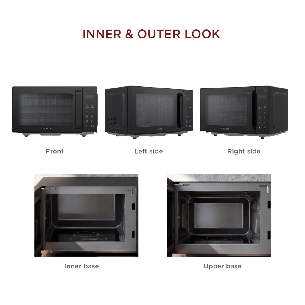 CUCKOO 20L FlatX Microwave Oven-CMW-QF2010EB