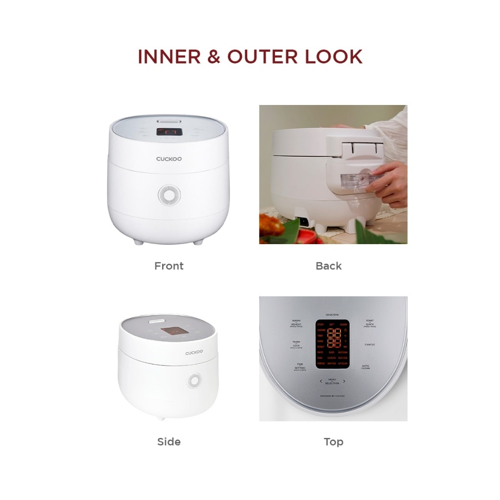 CUCKOO 8-Function Multi-Cooker (6 Cup/1.08L)-CR-0675F