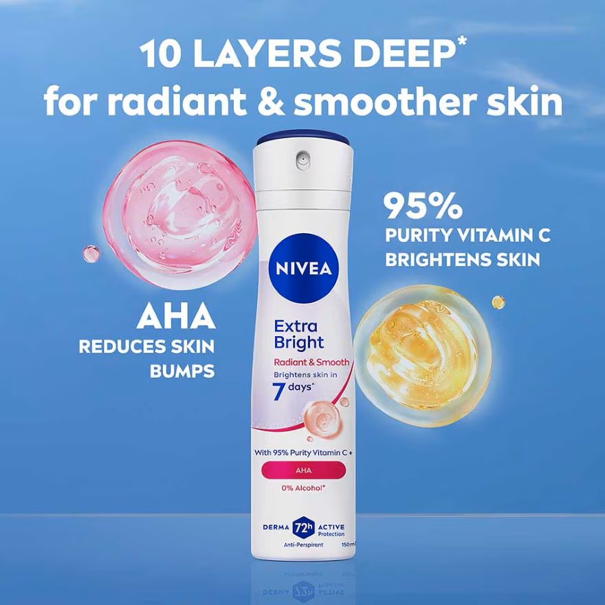 Deodorant Extra Bright Spray TWP 2x150ml image