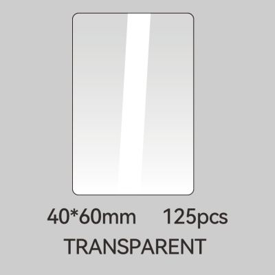 NIIMBOT NIIMBOT TRANSPARENT LABEL STICKER 40*60MM