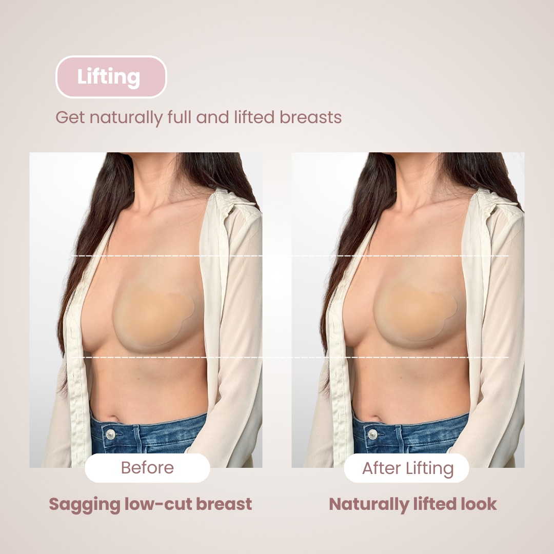 Panda Nipple Cover 1s (With Glue) (C-E Cup)