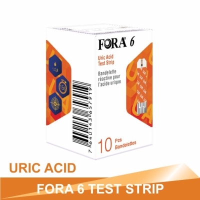 FORA FORA 6 Gold Strip For Uric Acid, 10 pcs/foil/box