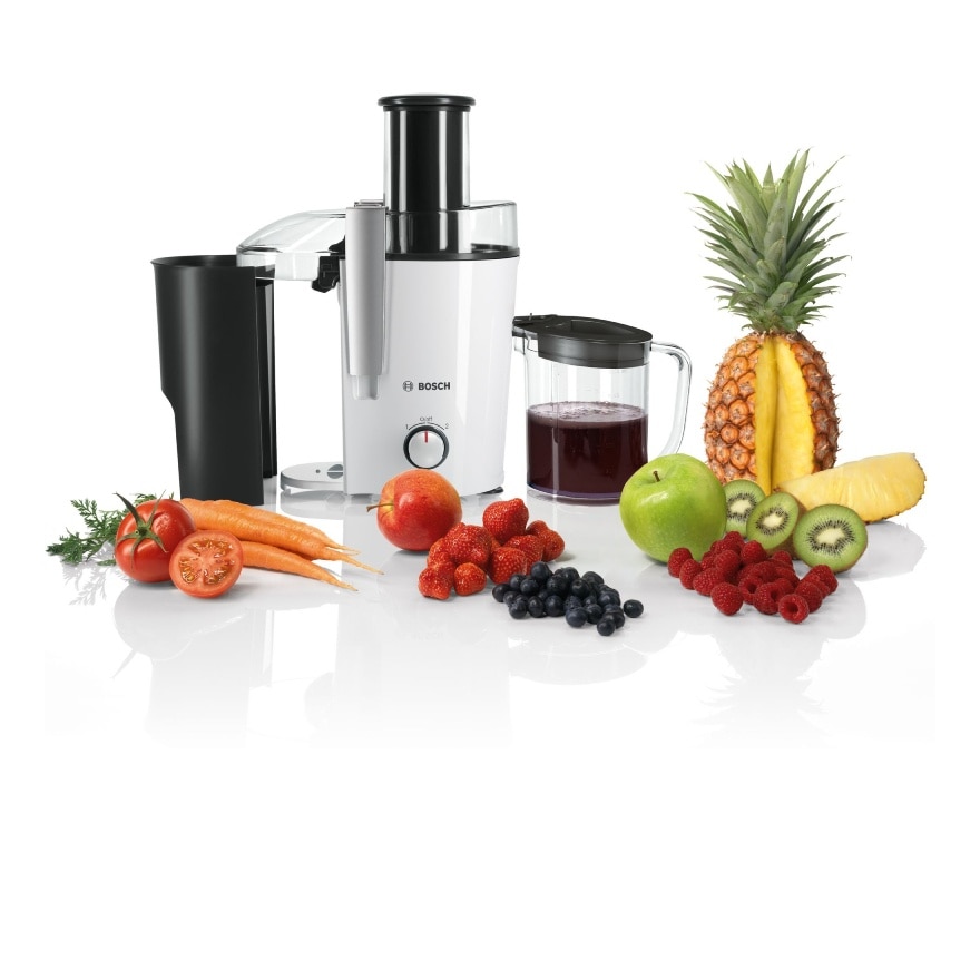 Bosch VitaJuice 2, 700W Centrifugal Juicer, White/Anthracite - MES25A0