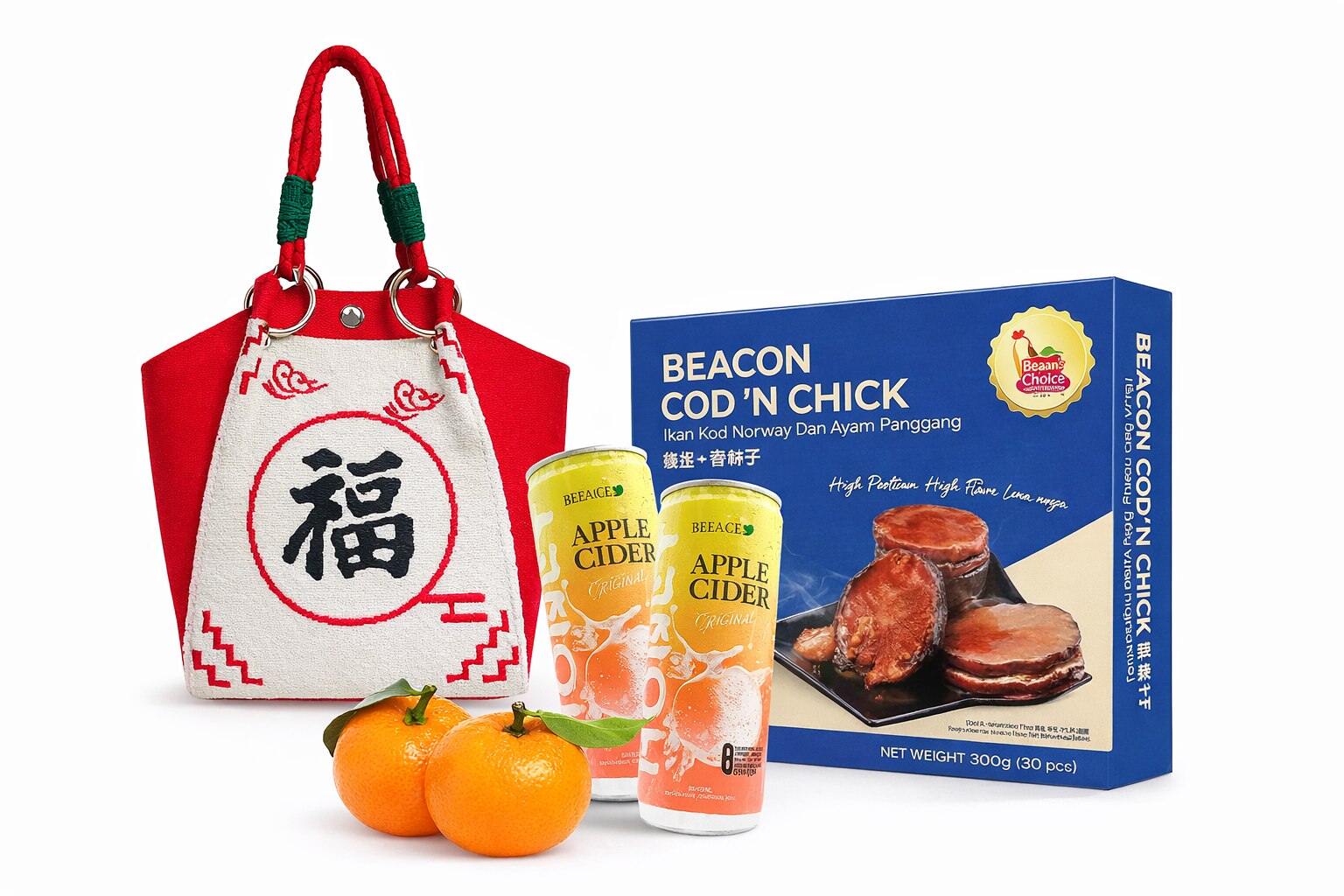 BEACON CNY Beacon Cod ’N Chick Dried Meat Bundle