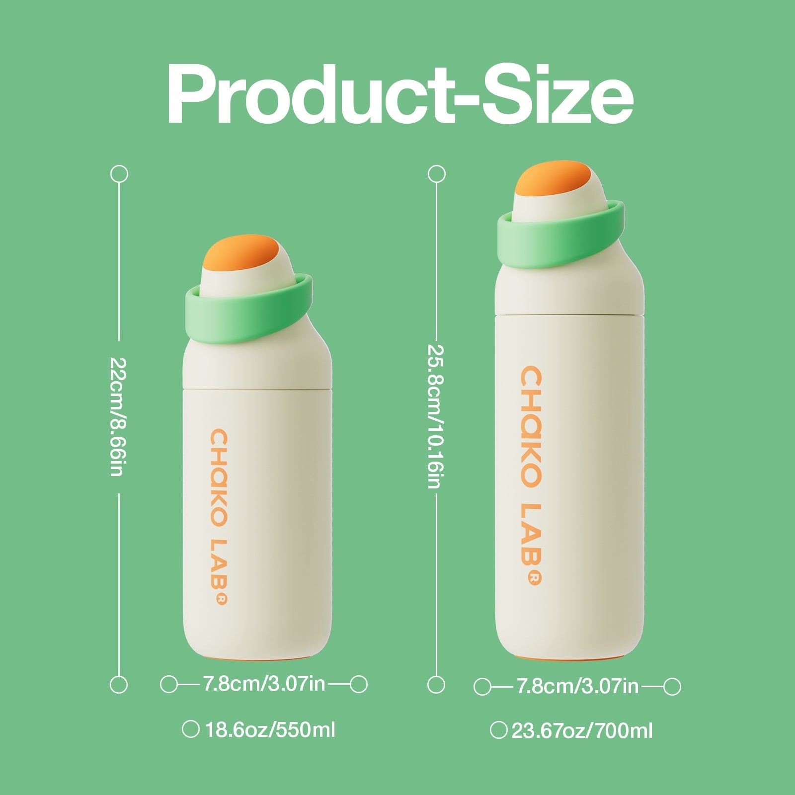 Chako Lab KaDa Cup 550ml (550ml) - White