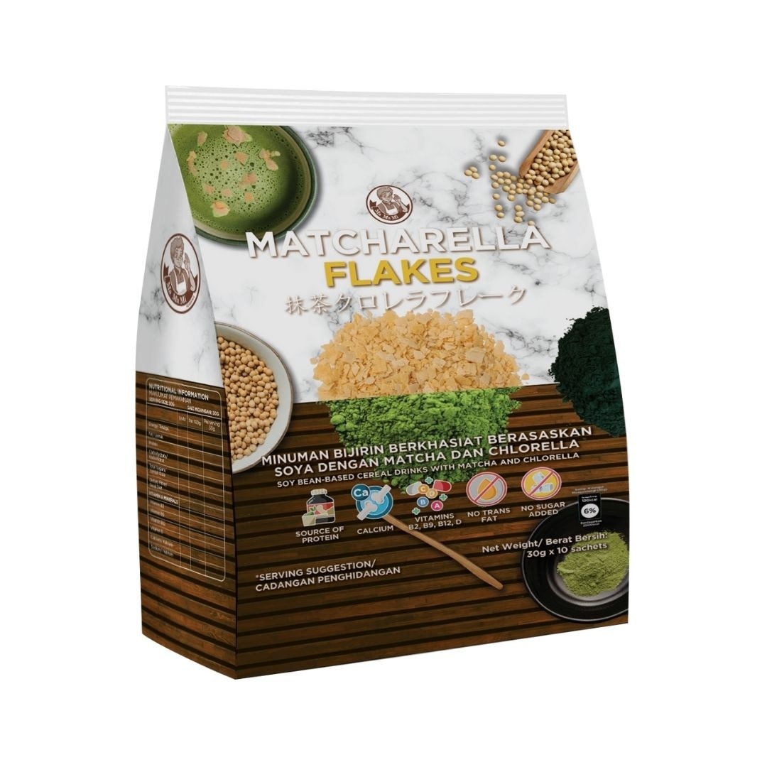 Mamami Matcharella Flakes (30g x 10)
