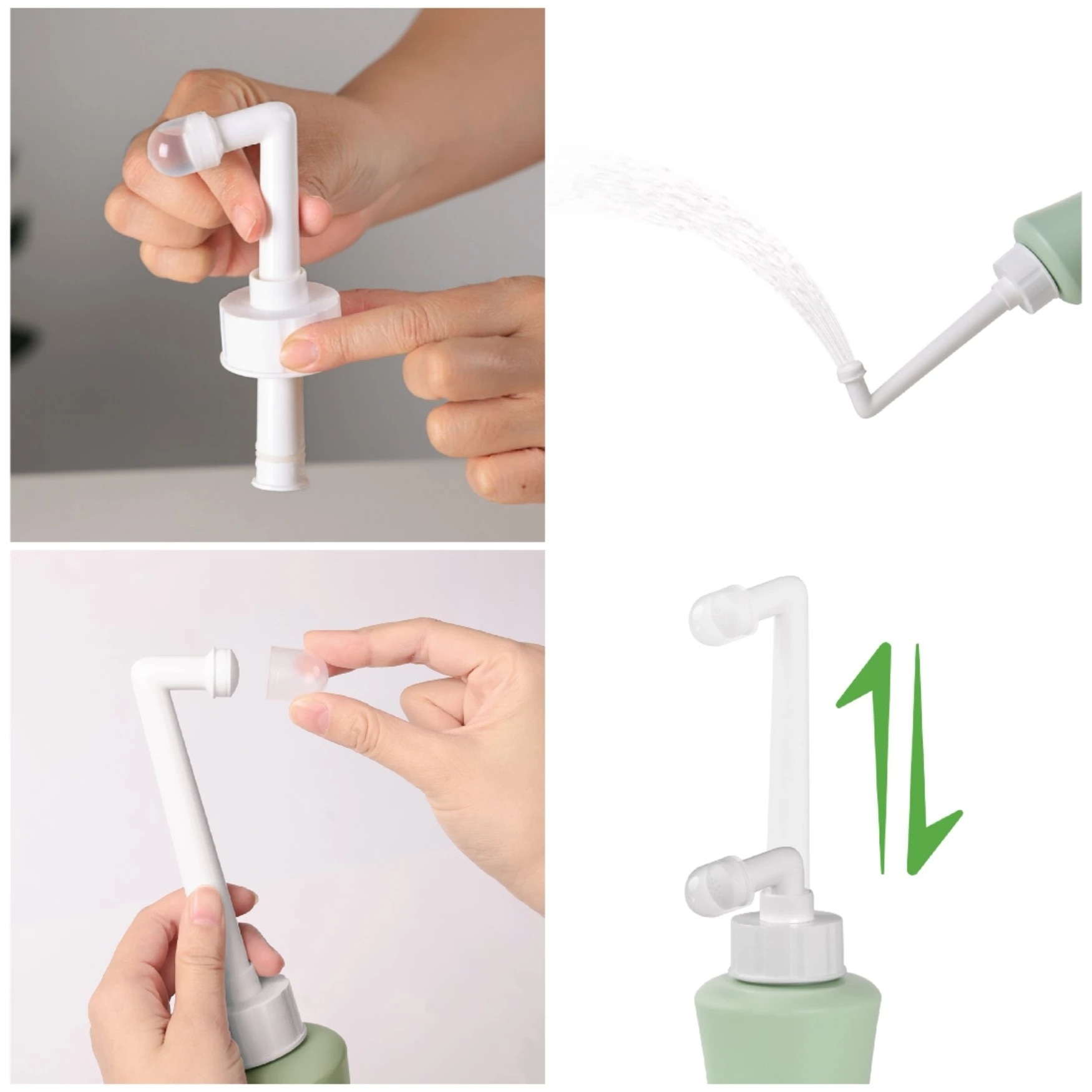 Haakaa Peri Cleanse Portable Gynecological Bottle 500ml Pregnant and Postpartum Care Feminine Hygienic Wash Travel Bidet